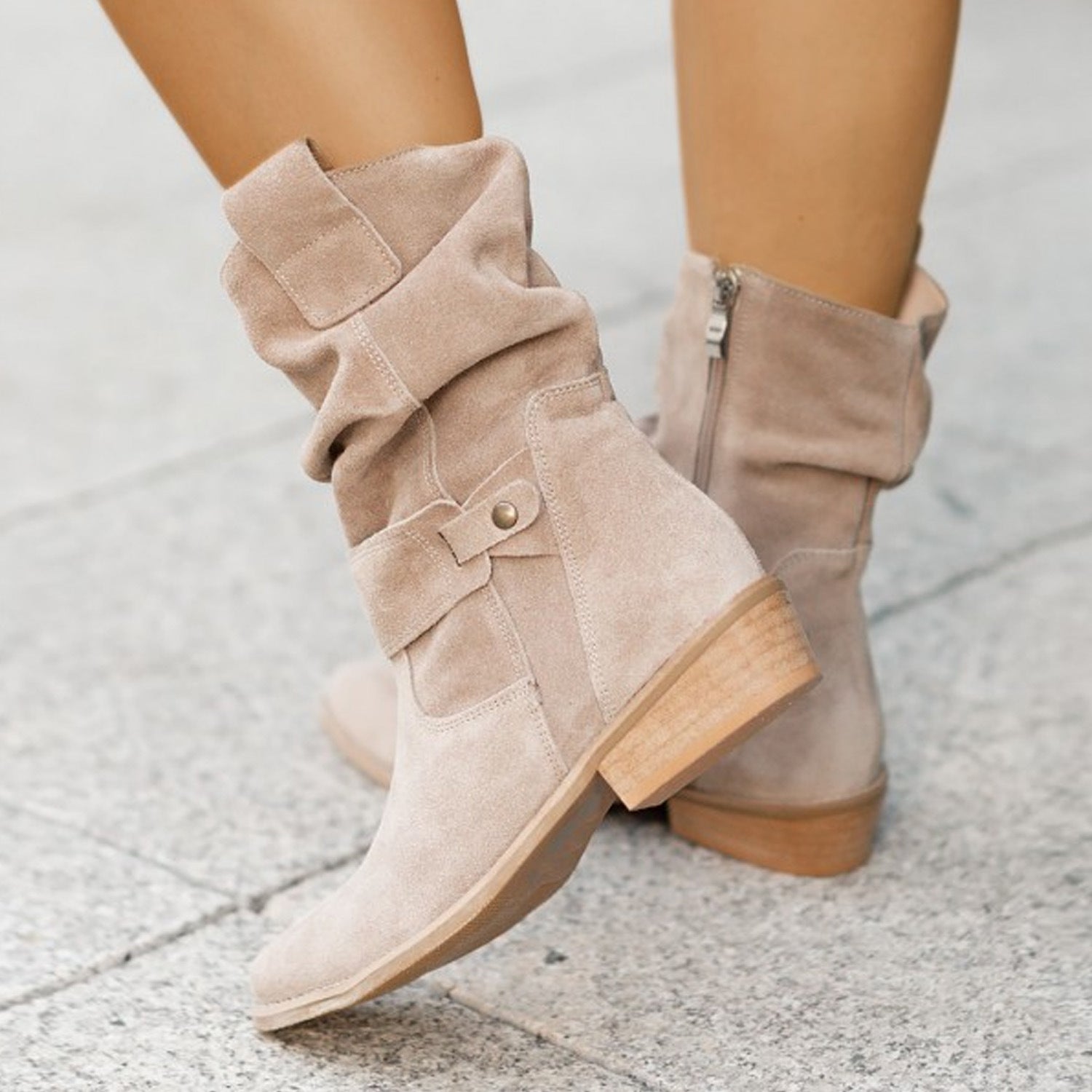 Krystin - Mid-Calf Boots