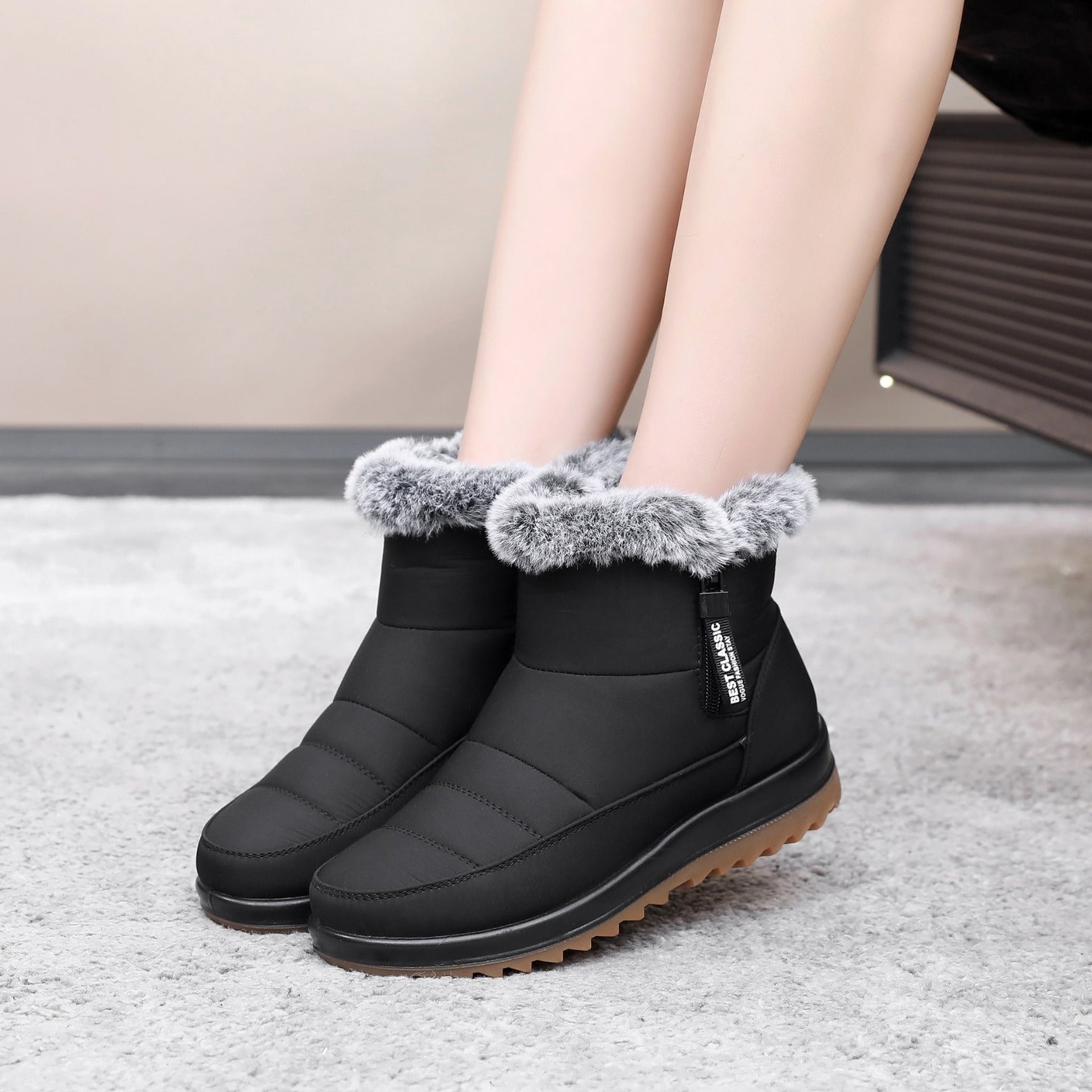 Heather - Winter Snow Boots