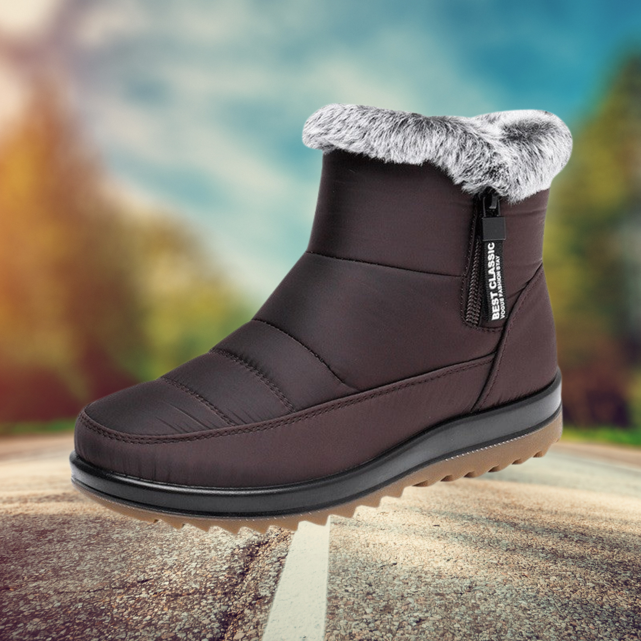 Heather - Winter Snow Boots