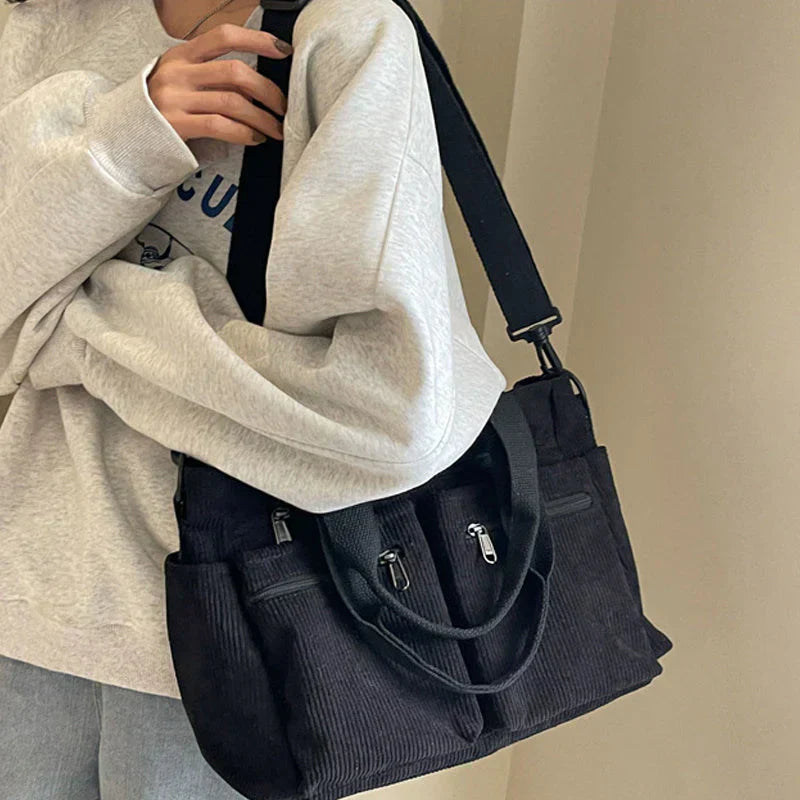 Nerea - Corduroy Tote Bag