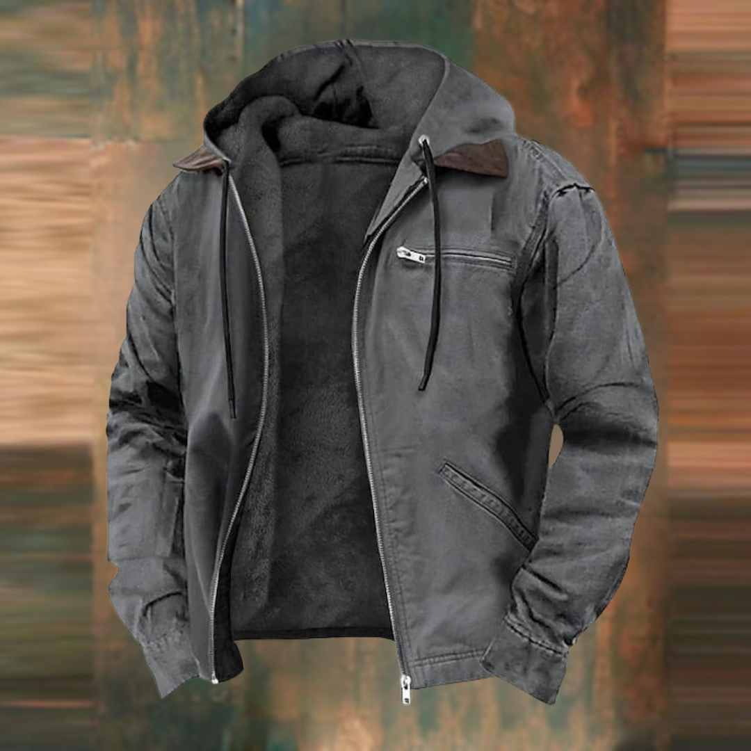 Logan – Fleece-Lined Hooded Jacket
