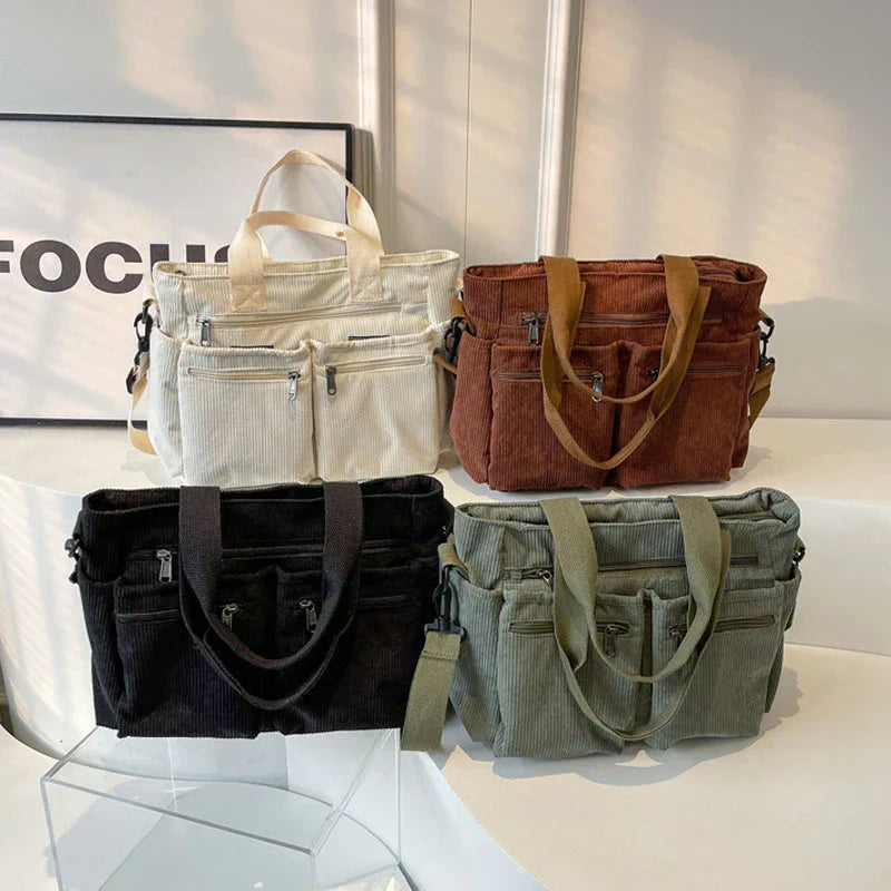 Nerea - Corduroy Tote Bag