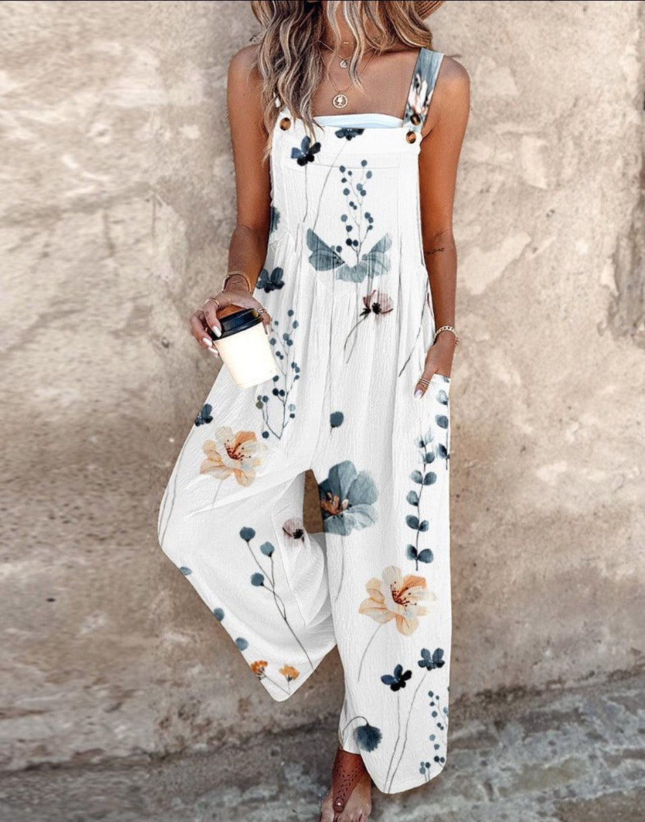 Rosa – Floral Wide-Leg Jumpsuit