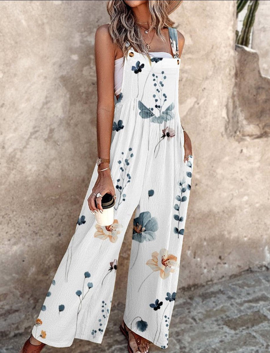 Rosa – Floral Wide-Leg Jumpsuit
