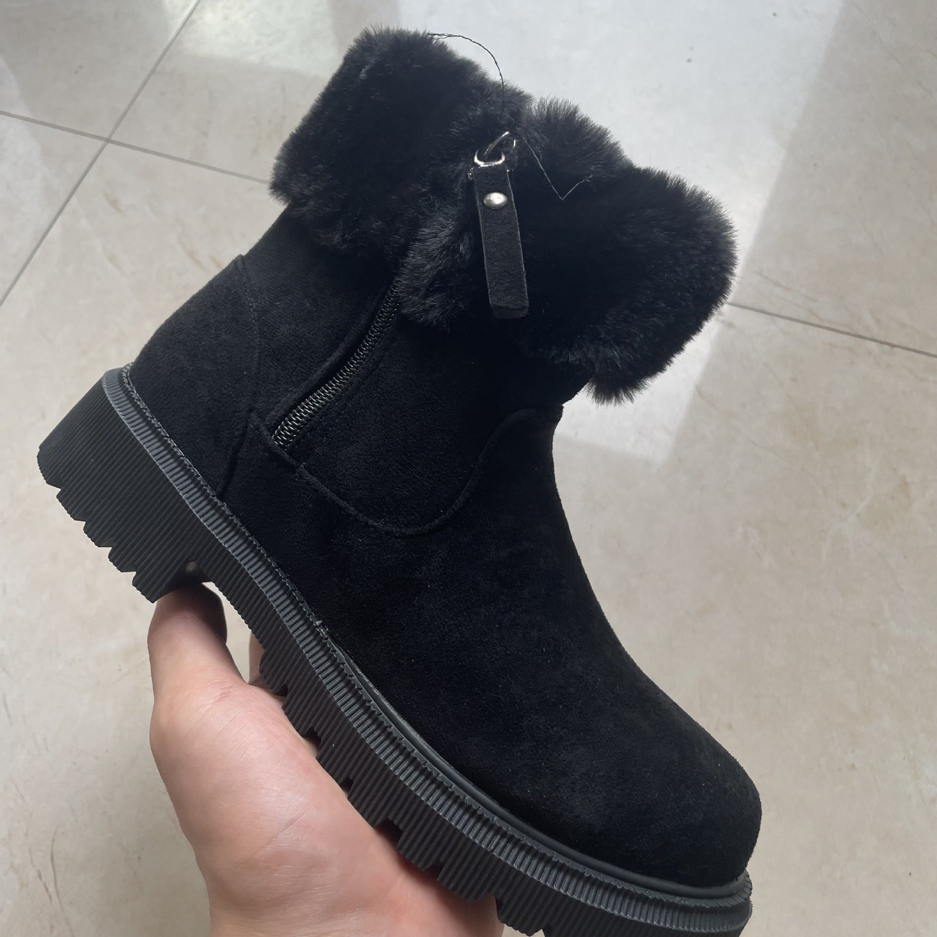 Evelyn - Plush Winter Boots