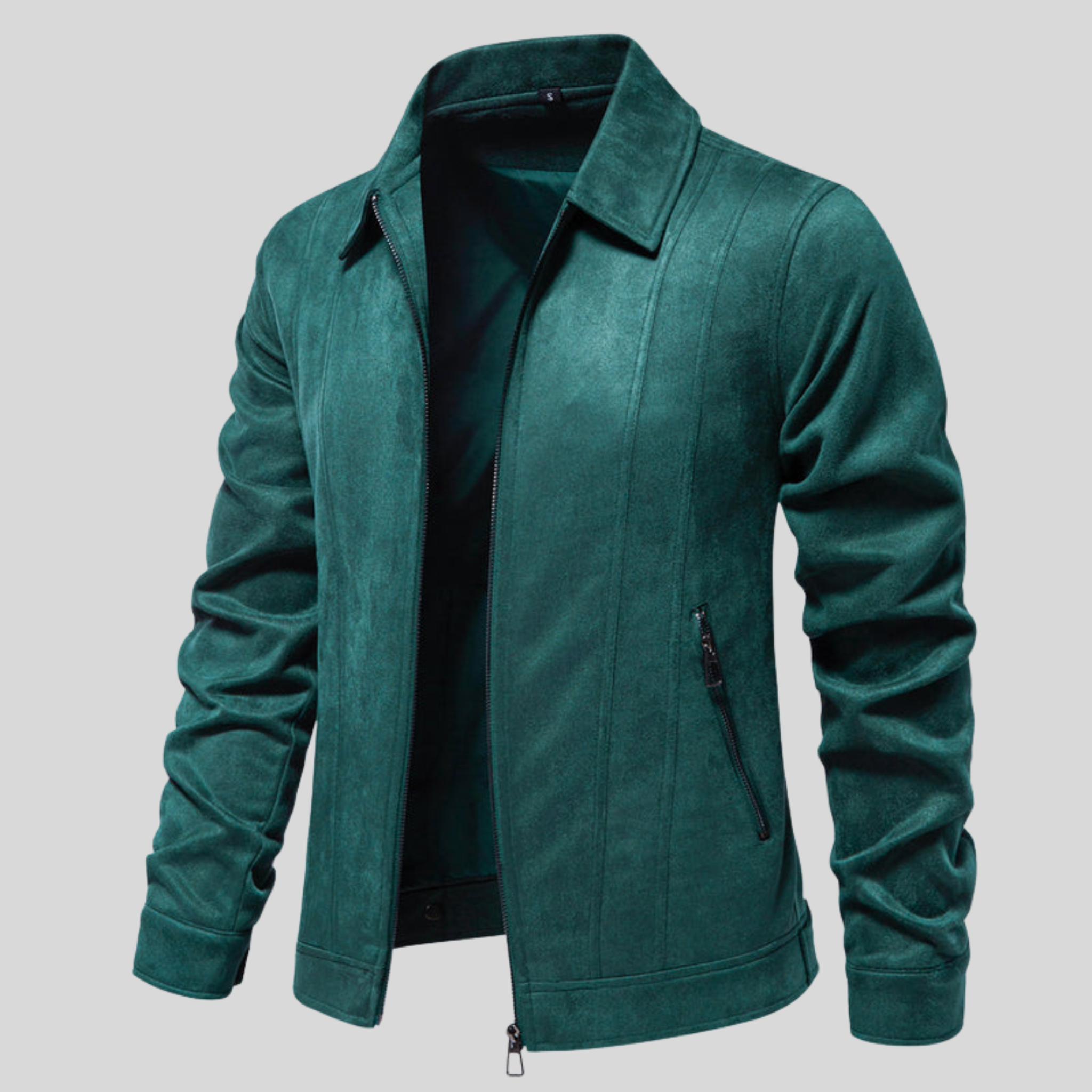 Karter - Suede Zipper Jacket