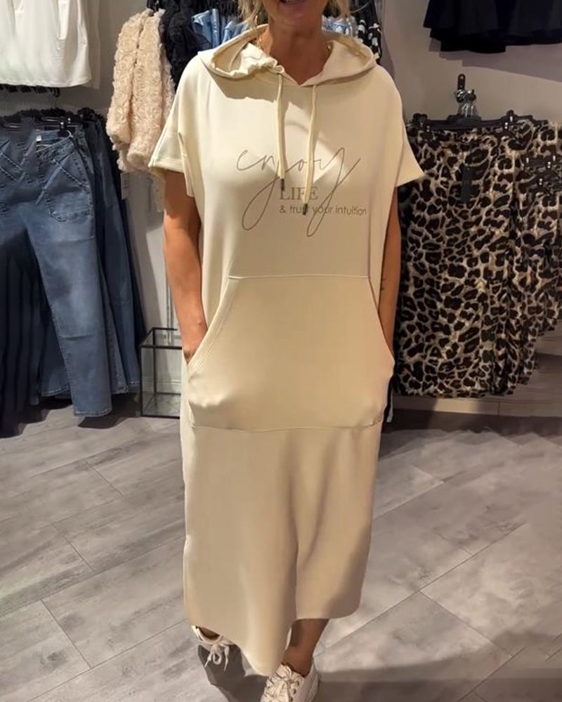 Vera – Hoodie Midi Dress