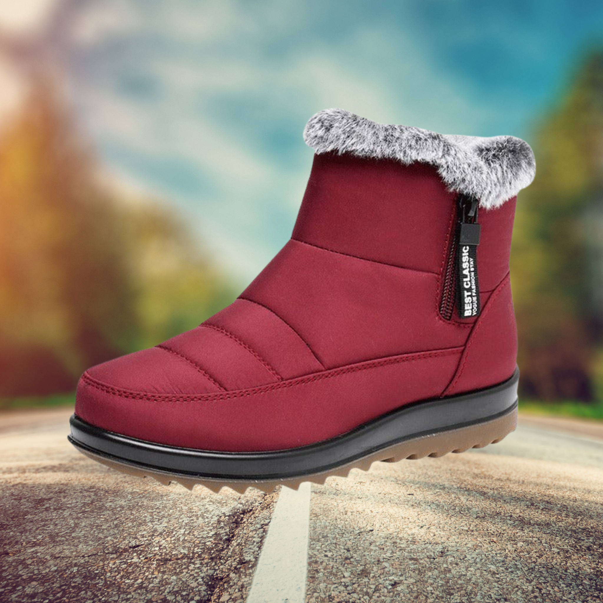 Heather - Winter Snow Boots