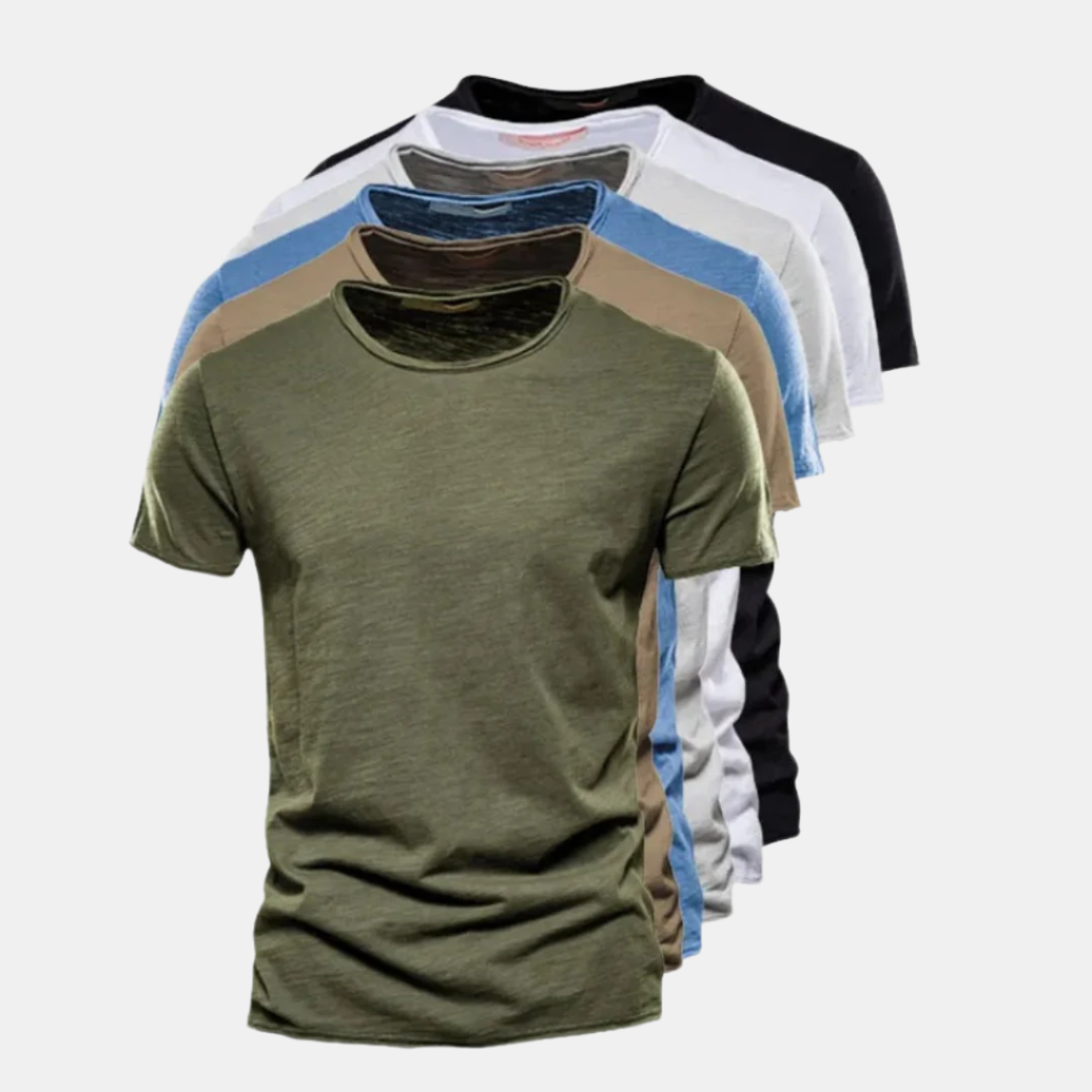 Charles – T-shirt casual (1+1 gratis)