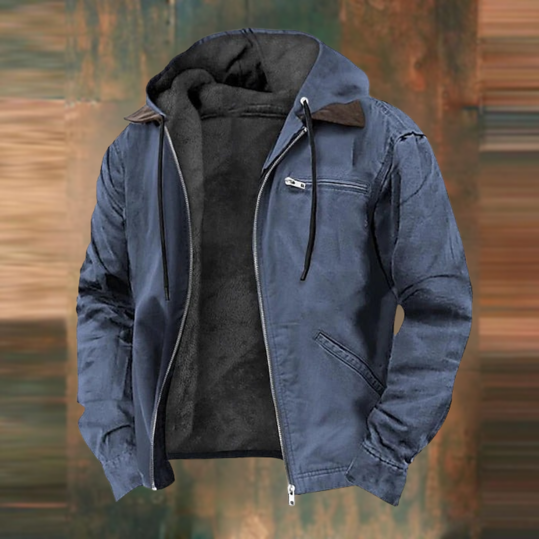 Logan – Fleece-Lined Hooded Jacket