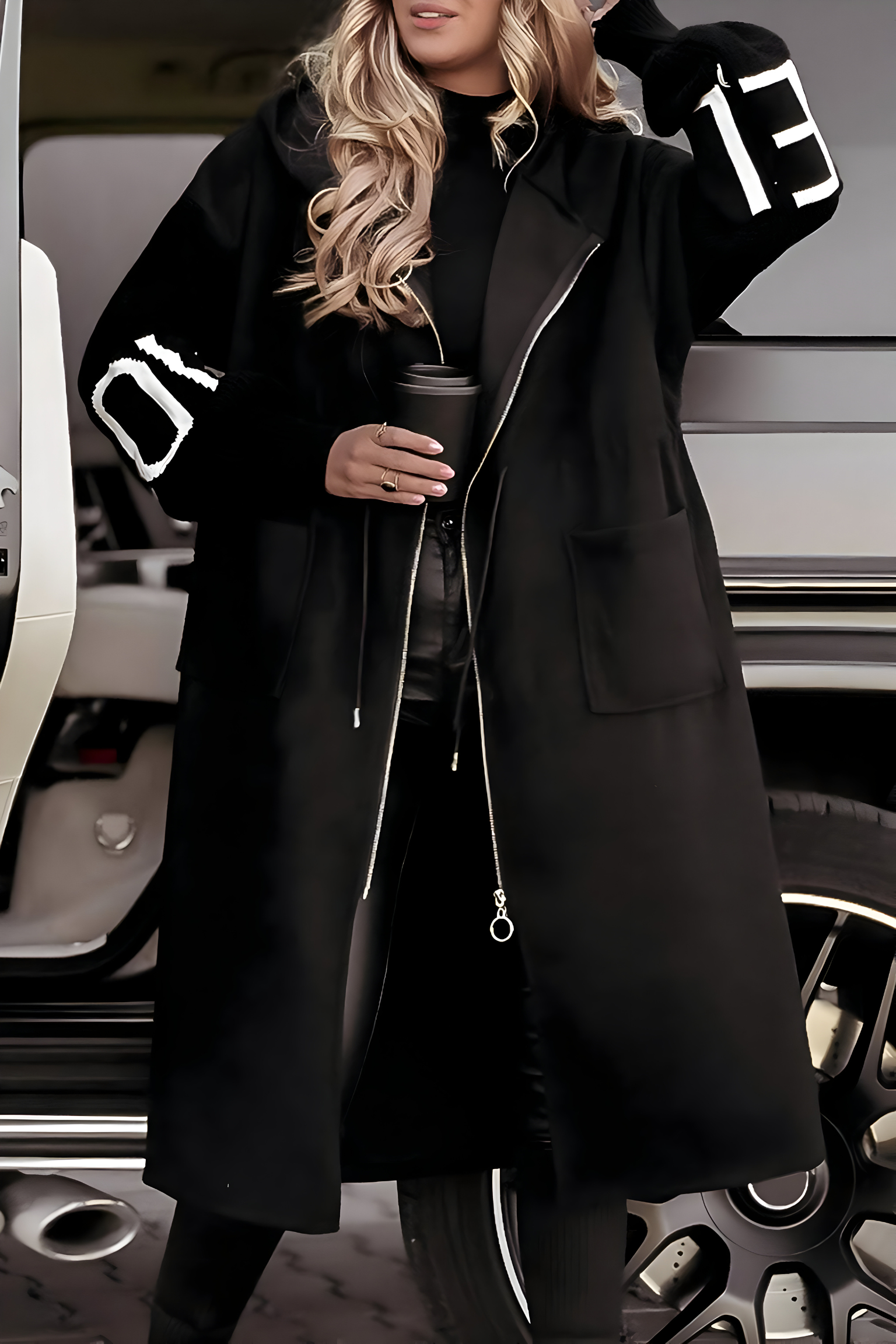 Rosana - Long Hooded Coat