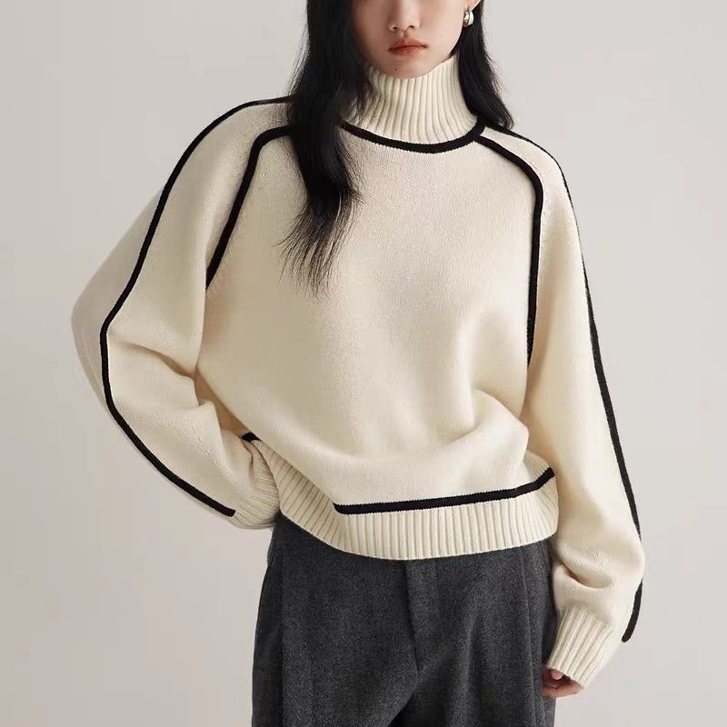 Lucia – Knitted Turtleneck Sweater