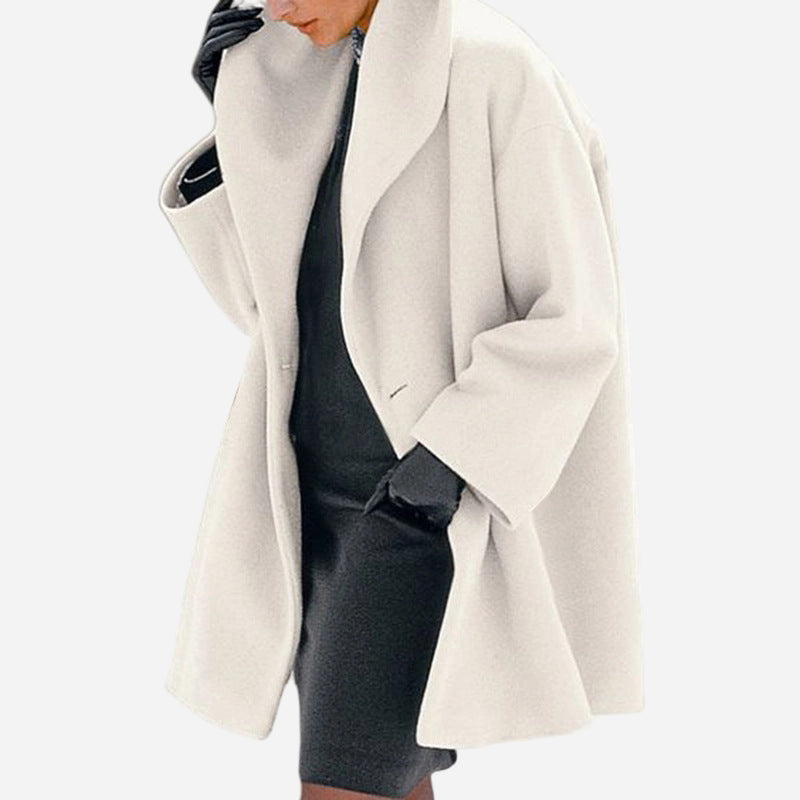 Sara – Long Woolen Coat