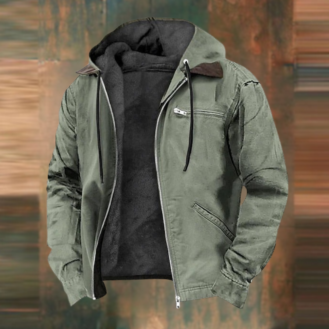Logan – Fleece-Lined Hooded Jacket