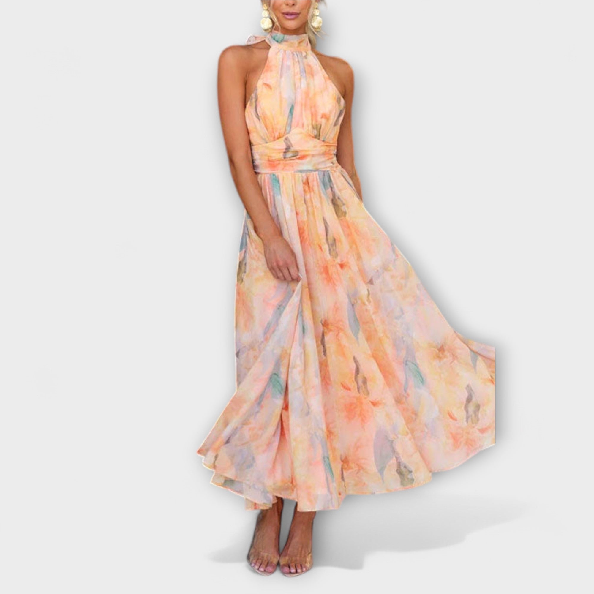 Camila – Halter Maxiklänning