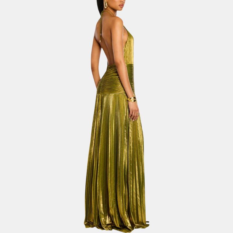 Manuela – Draped Halter Dress