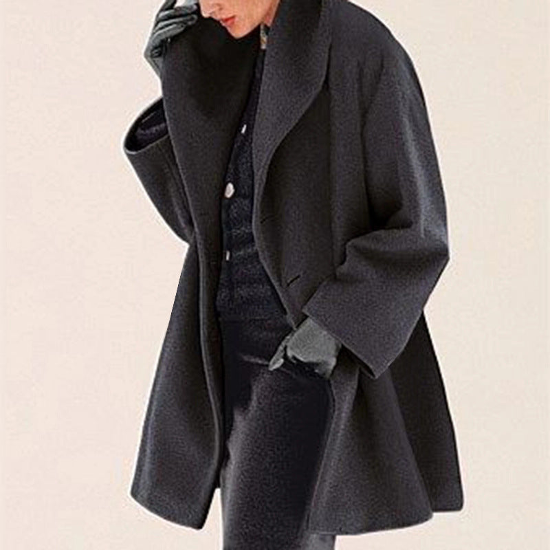 Sara – Long Woolen Coat