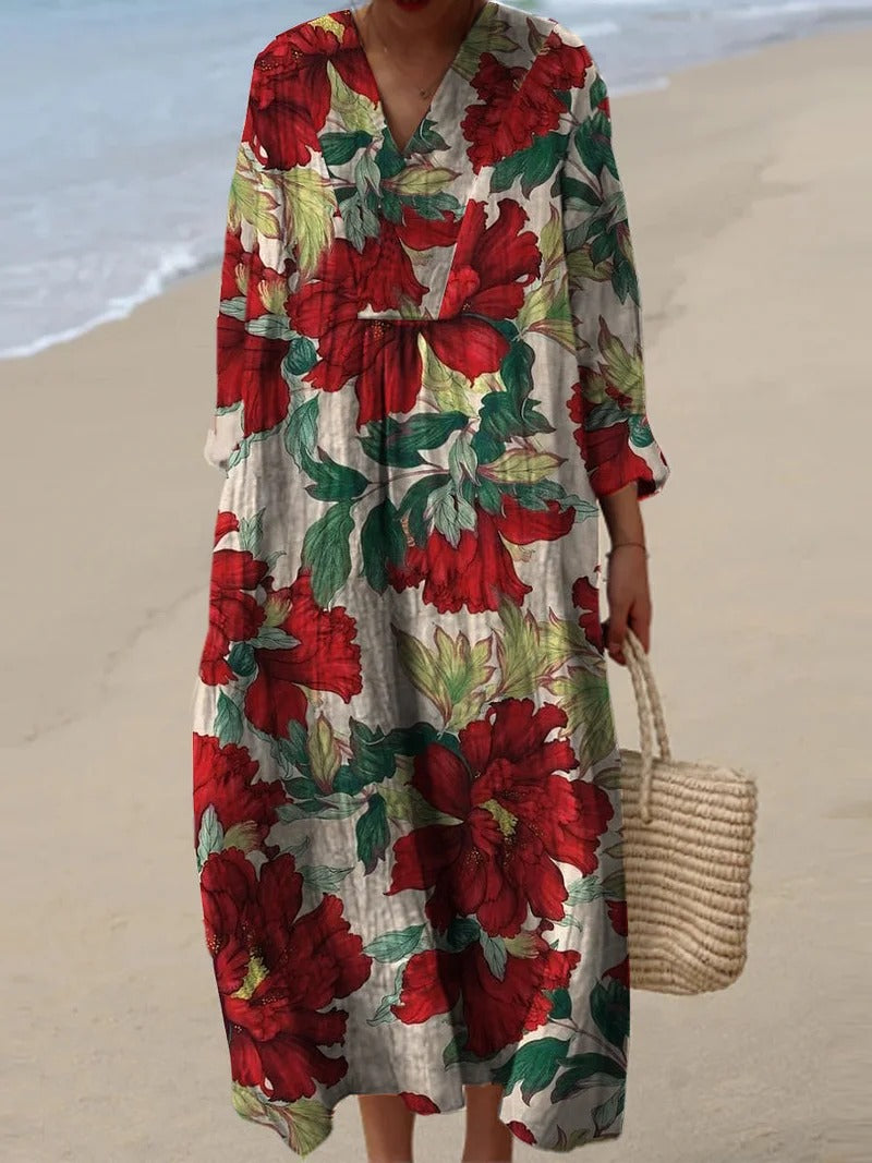 Lola – Abito Midi Geometrico