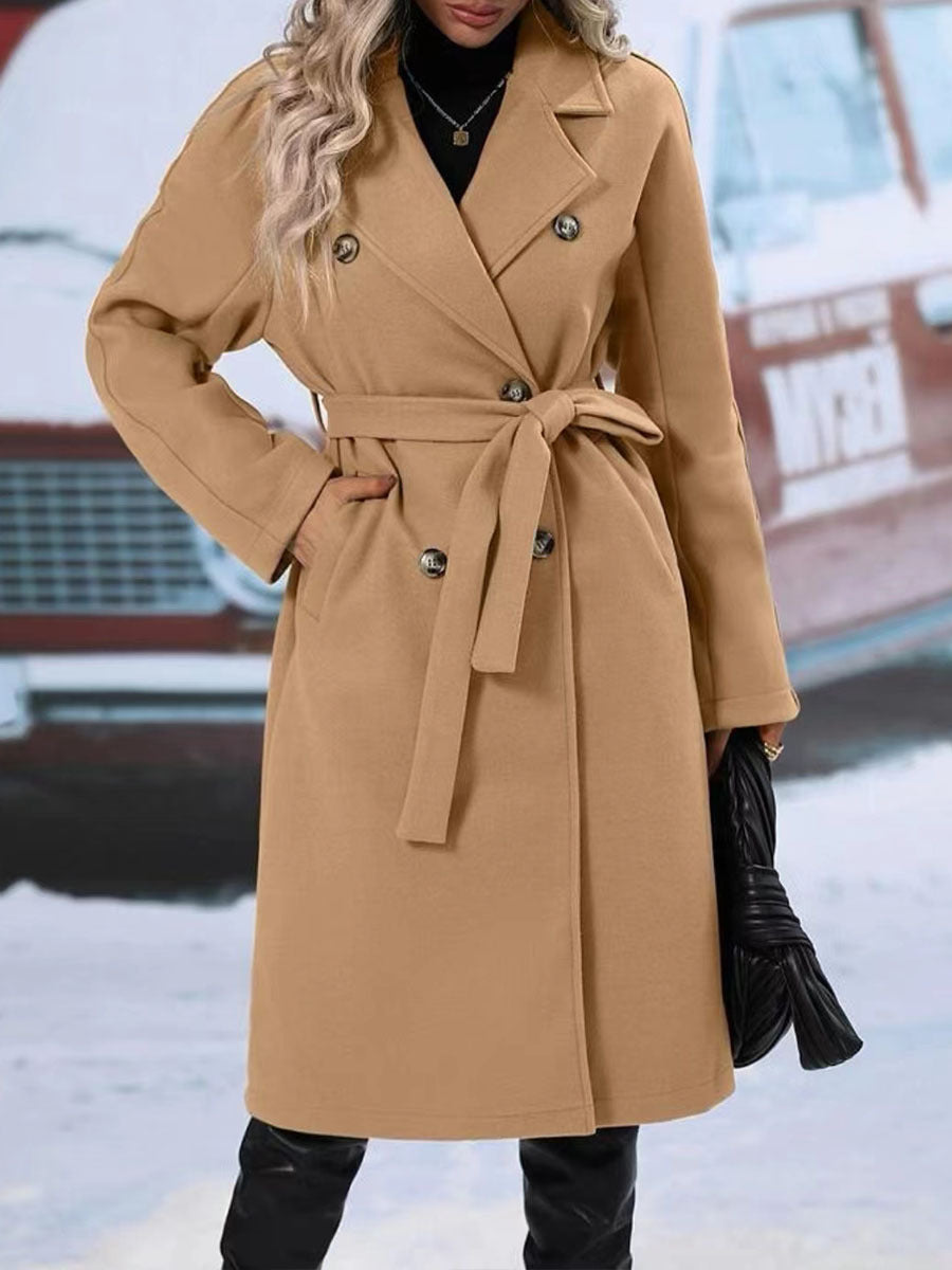 Scarlett - Double-breasted Trench Coat