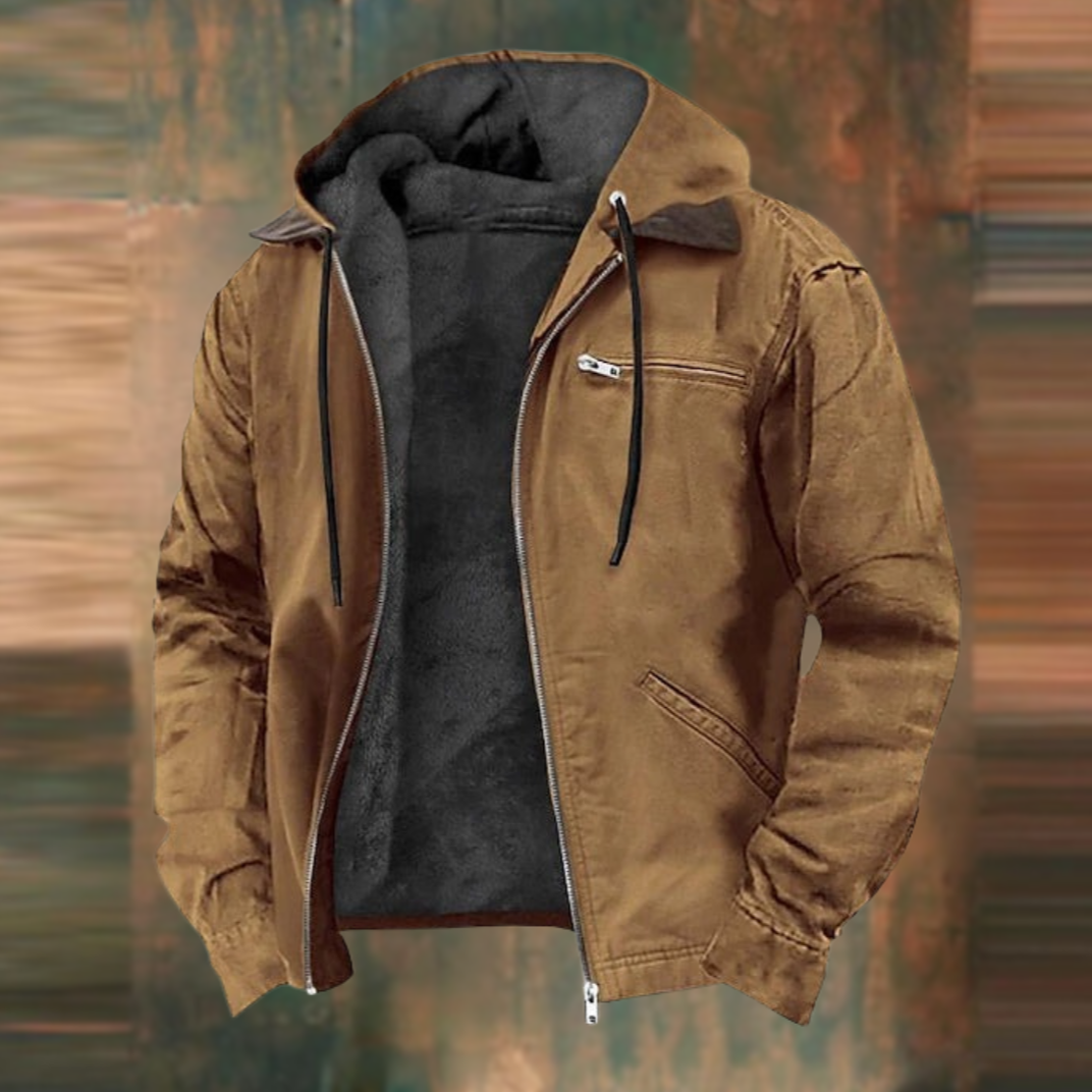 Logan – Fleece-Lined Hooded Jacket