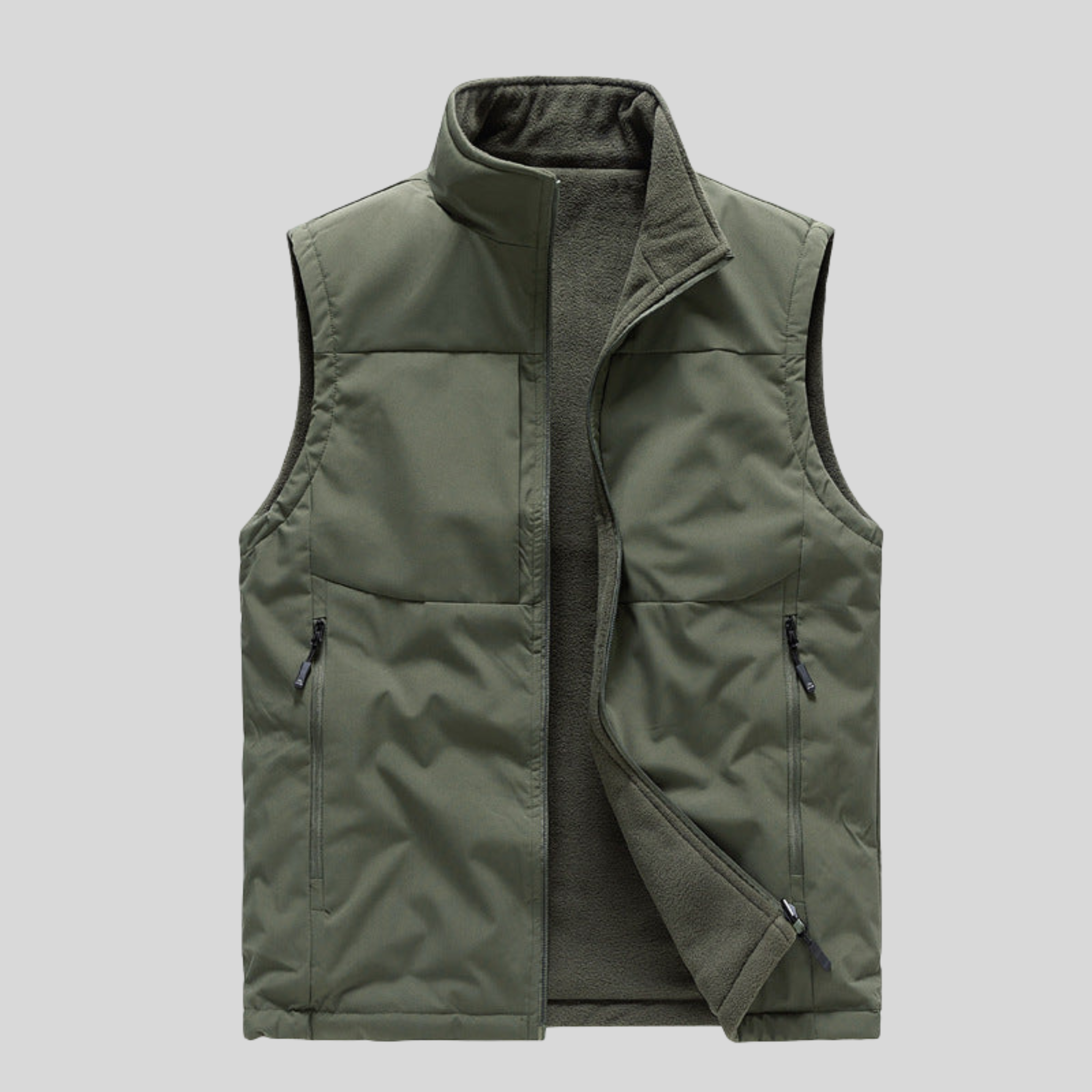 Jaxen - Double-Sided Fleece Vest