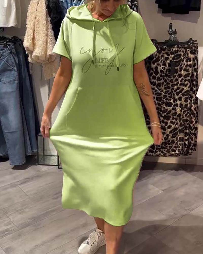 Vera – Hoodie Midi Dress