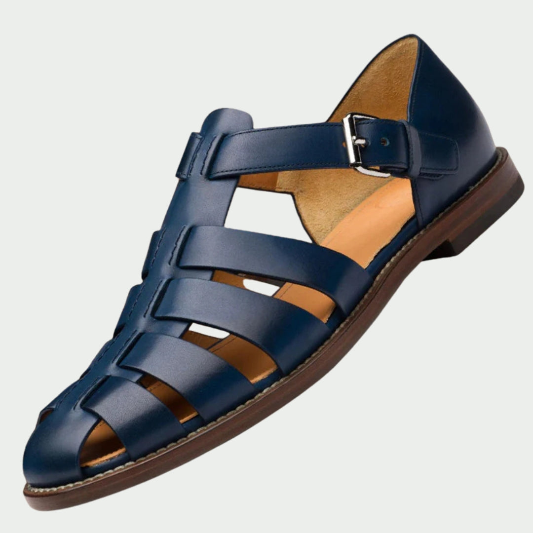 Hugo – Leather Strap Sandals
