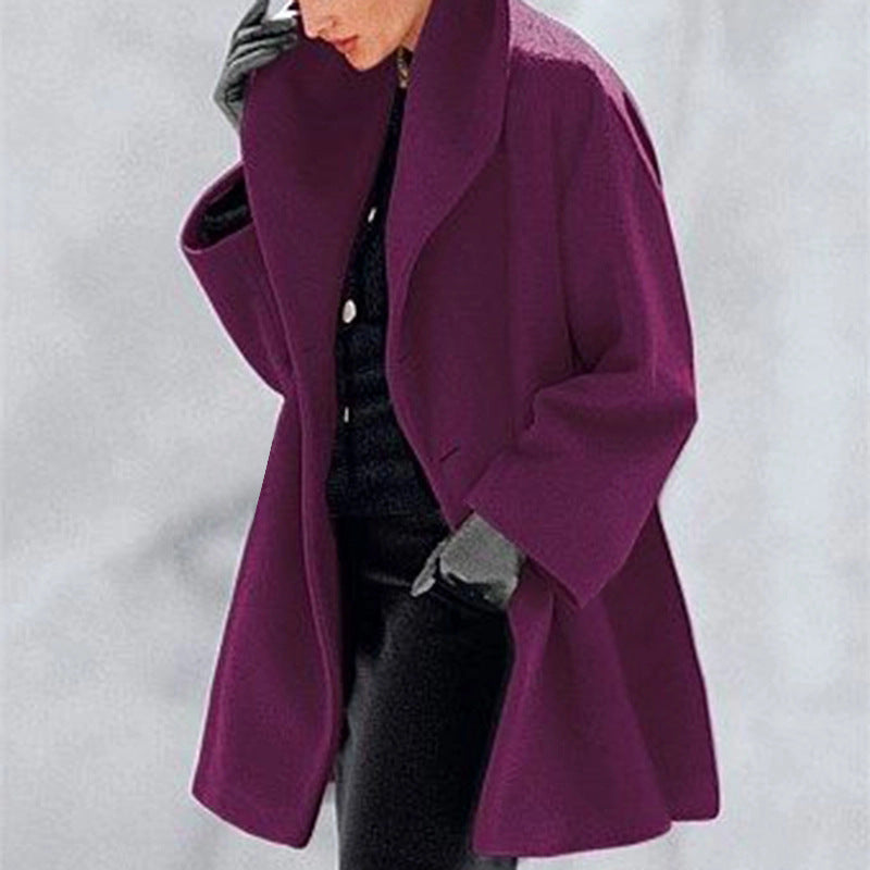 Sara – Long Woolen Coat