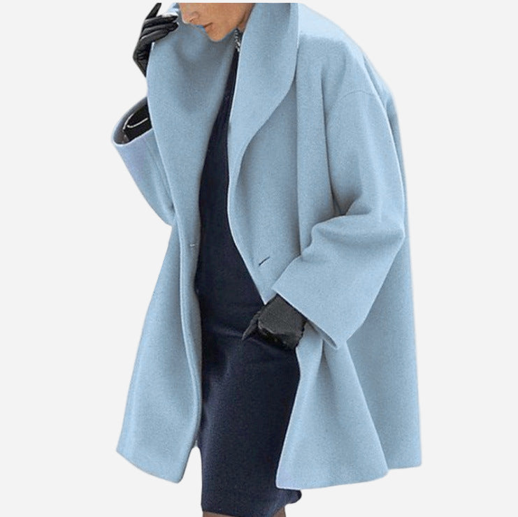 Sara – Long Woolen Coat