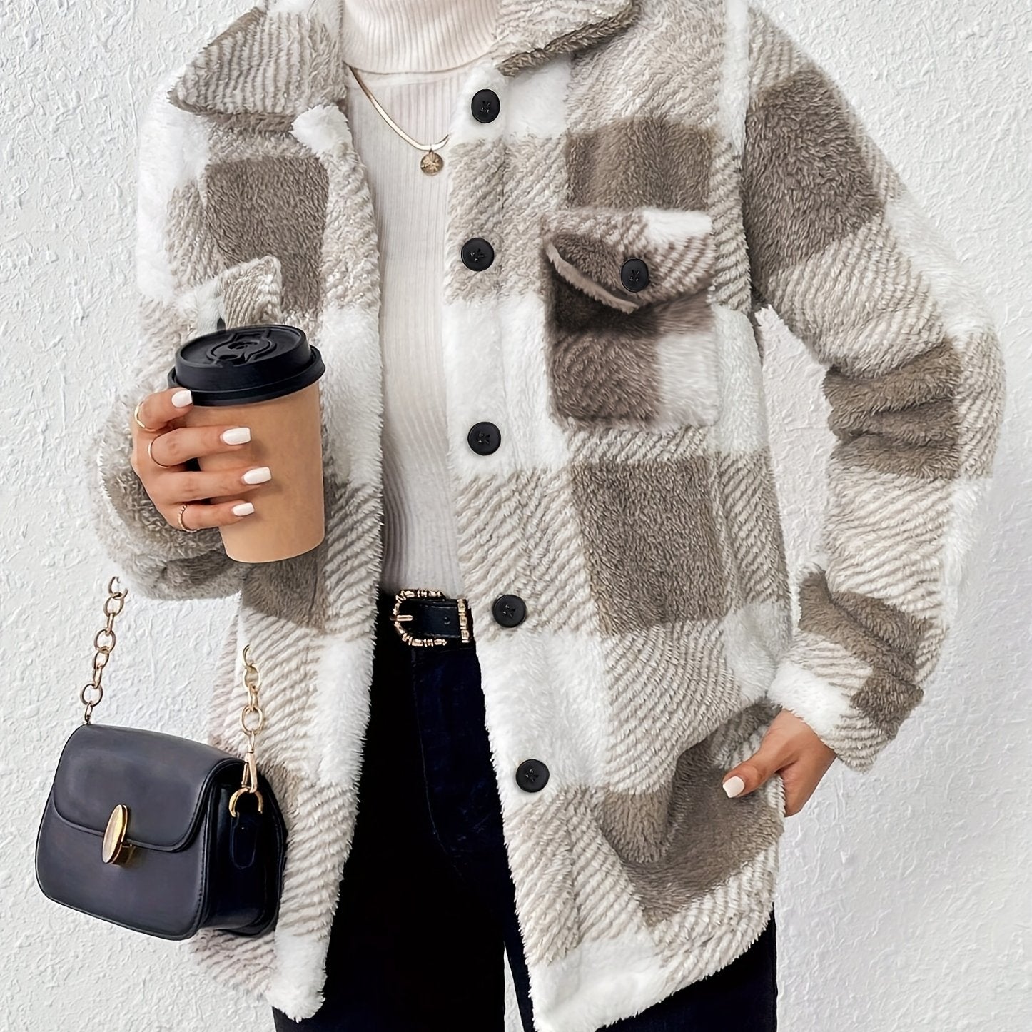 Laura – Warm Fleece Coat