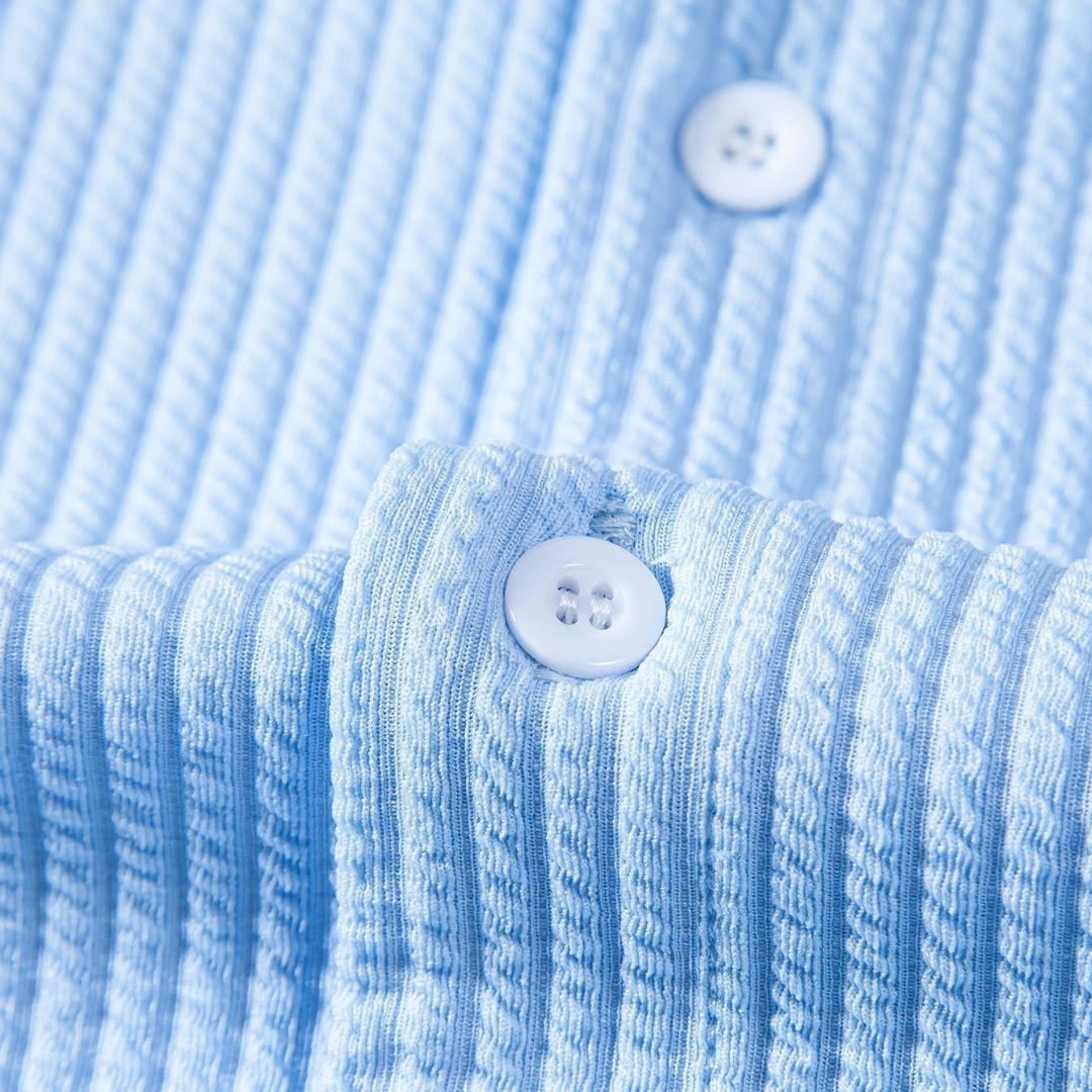 Carlos – Ribbed Collar Shirt
