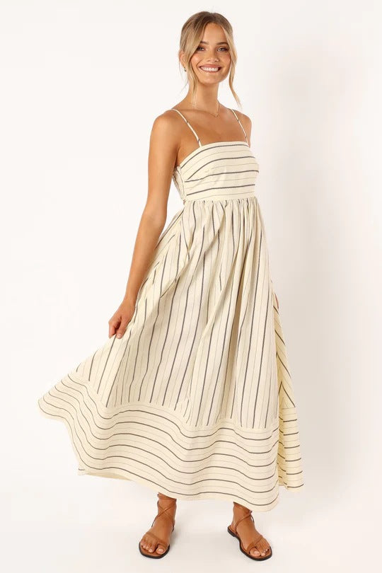 Lucia – Striped Maxi Dress