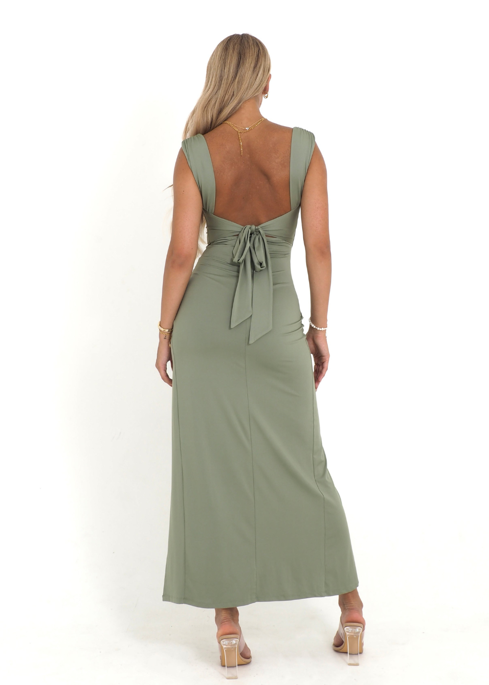 Iveta – Stretch Split Dress