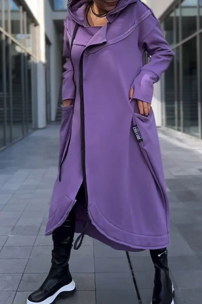 Marie - Cappotto lungo con cappuccio