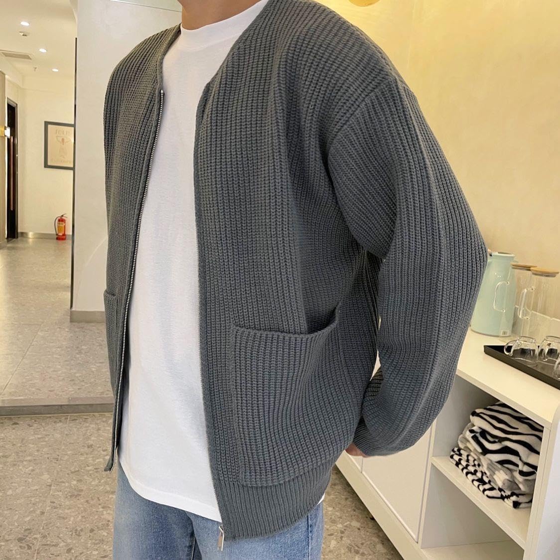 León – Cardigan Casual in Maglia