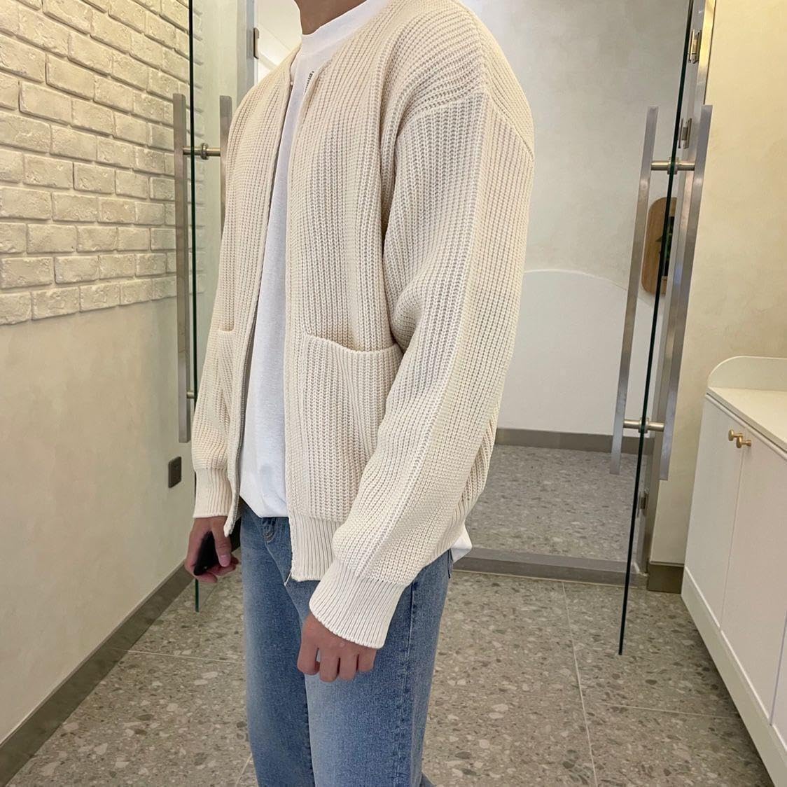 León – Cardigan Casual in Maglia