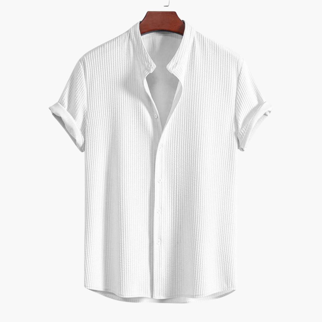 Carlos – Ribbed Collar Shirt