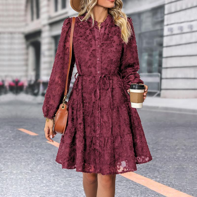 AMELIA™ – Elegant Long Sleeve Dress