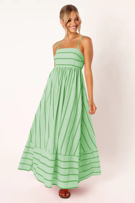 Lucia – Striped Maxi Dress