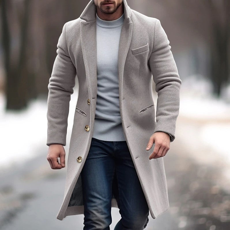Jason - Lapel Trench Coat