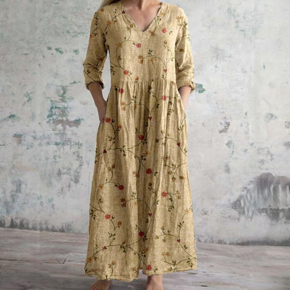Lotte™ | Elegant Summer Floral Dress