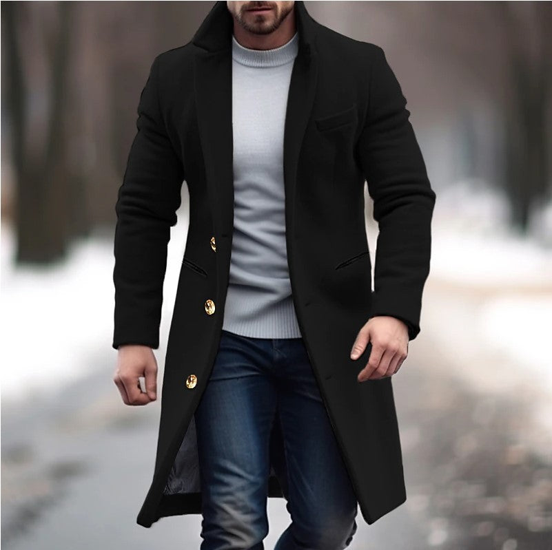 Jason - Lapel Trench Coat