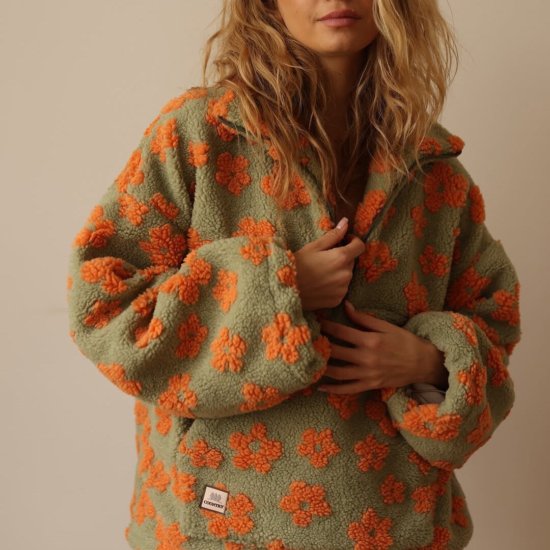 Daisy | Autumn Fleece Pullover