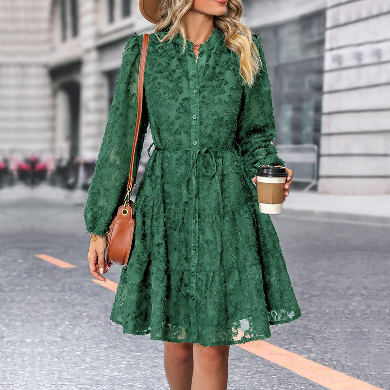 AMELIA™ – Elegant Long Sleeve Dress
