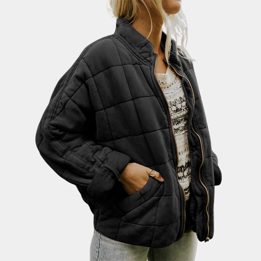 Helena – Quilted Zip Jacket
