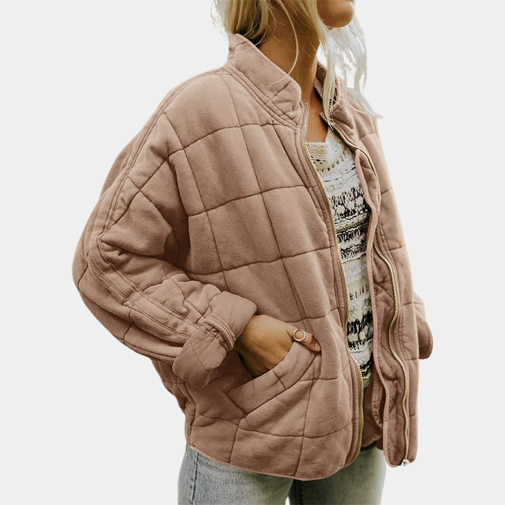 Helena – Quilted Zip Jacket