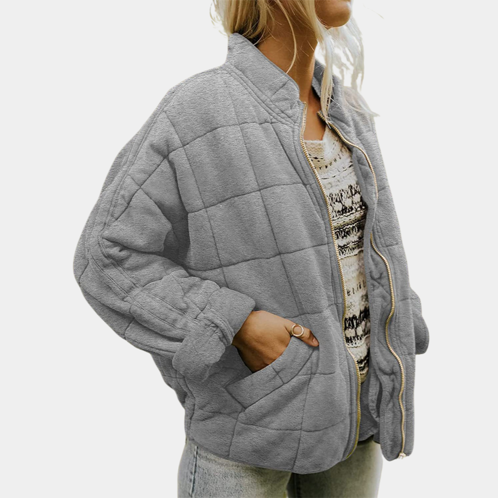 Helena – Quilted Zip Jacket