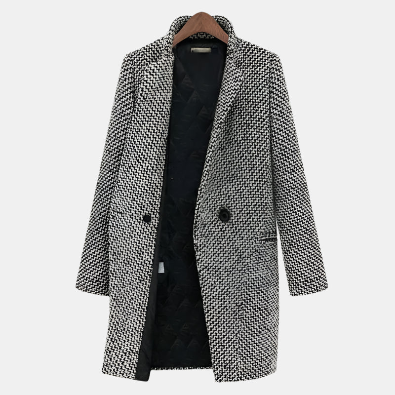 Cheska | Long Woolen Coat