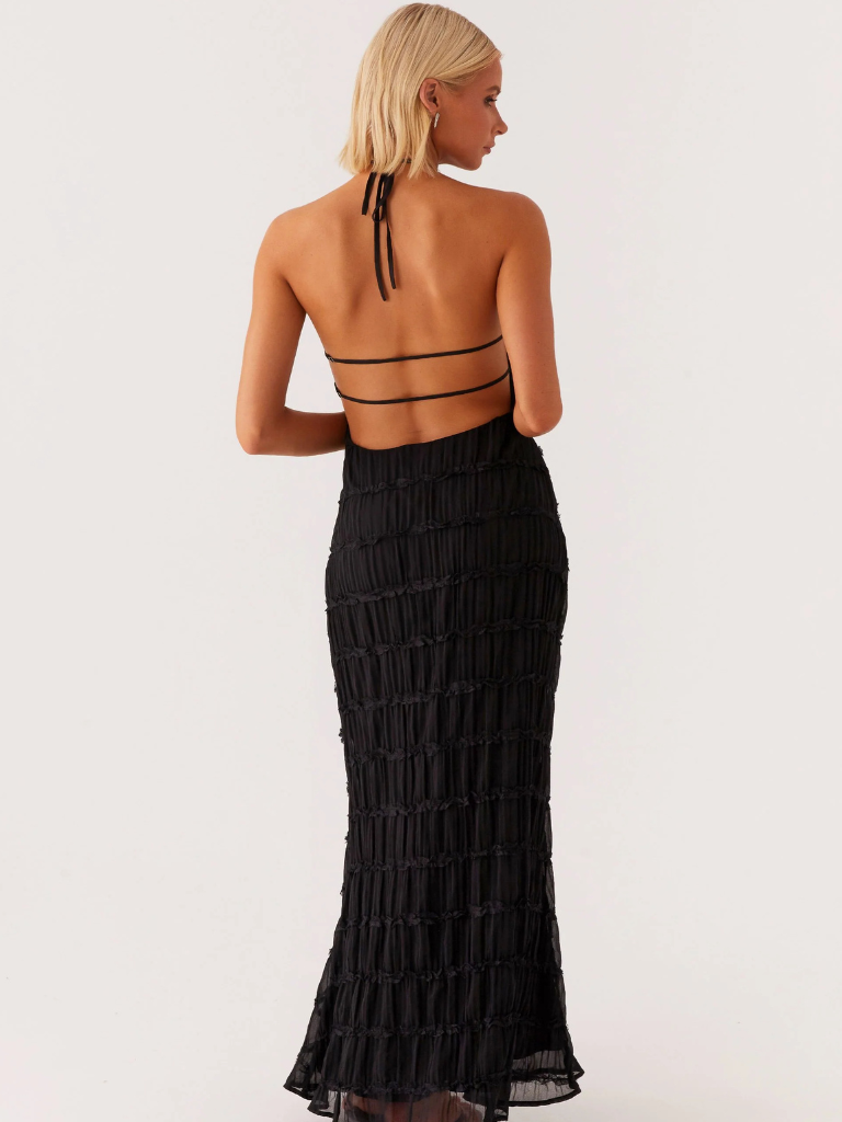 Daria – Airy Halter Maxi Dress