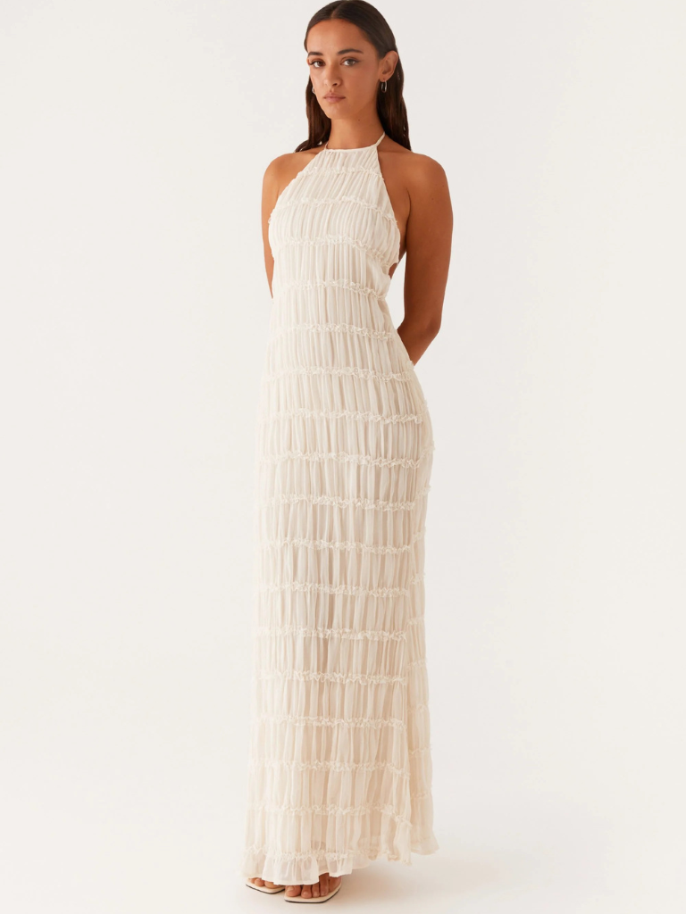 Daria – Airy Halter Maxi Dress